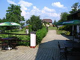 Garten - Blick vom Campingplatz